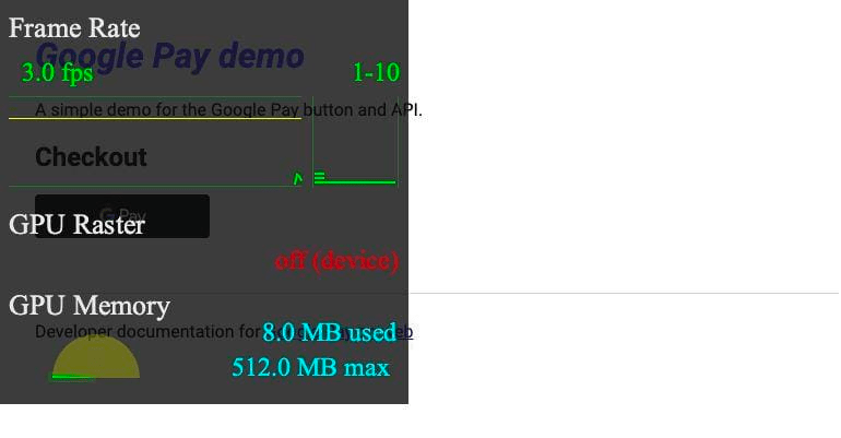FPS meter from DevTools rendered via Puppeteer