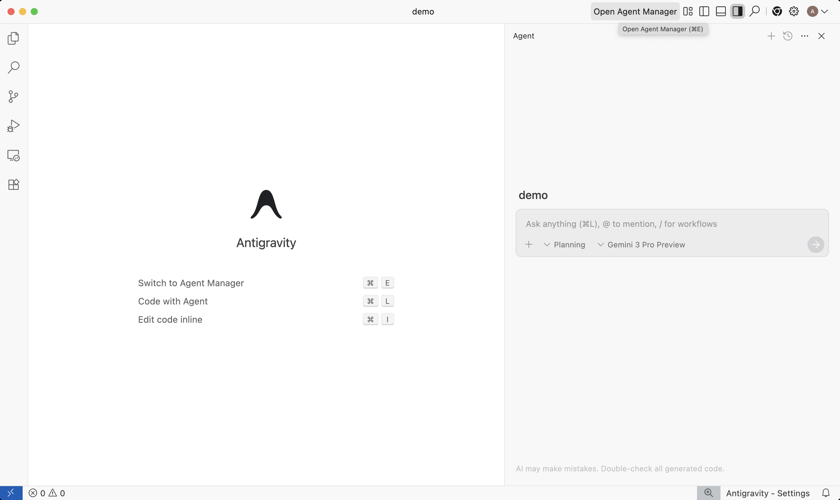 Google Antigravity IDE