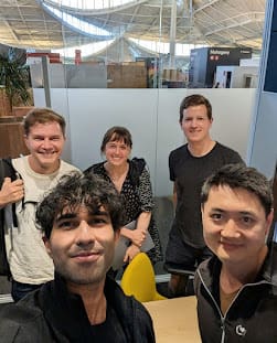 Addy with Google's Gemini code team working on coding benchmarks.