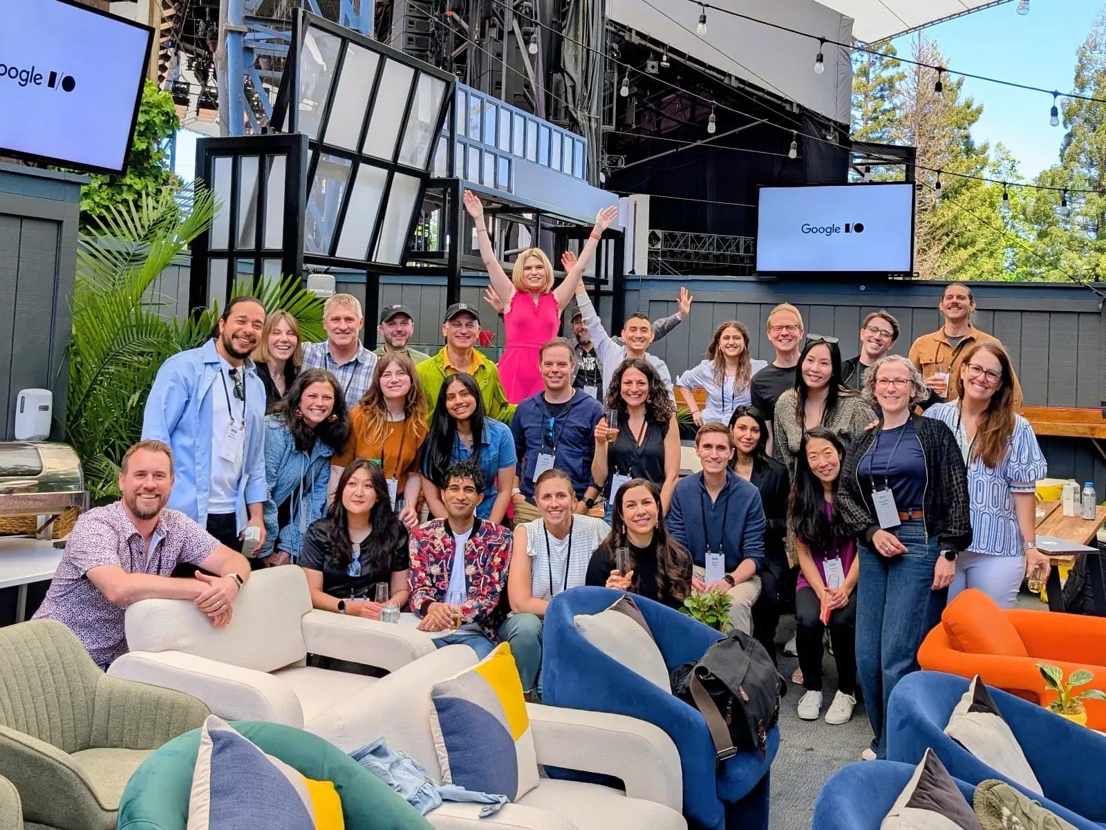 Addy at the Google I/O 2025 keynote.