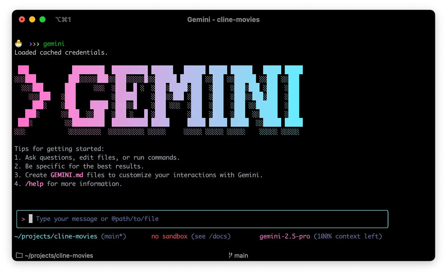 Gemini CLI Tips and Tricks