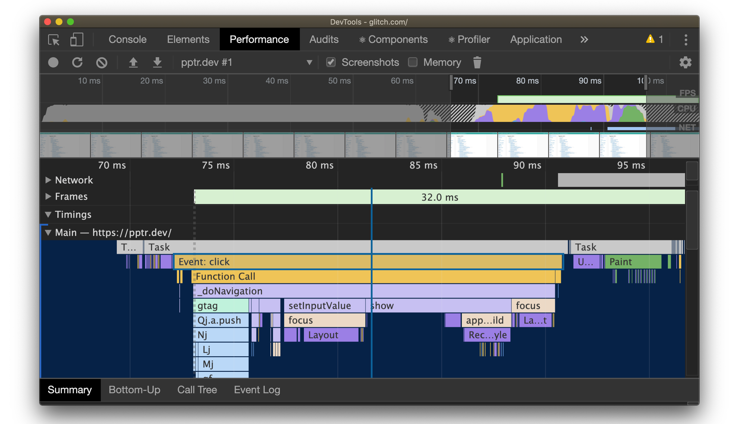 puppetteer screenshot path