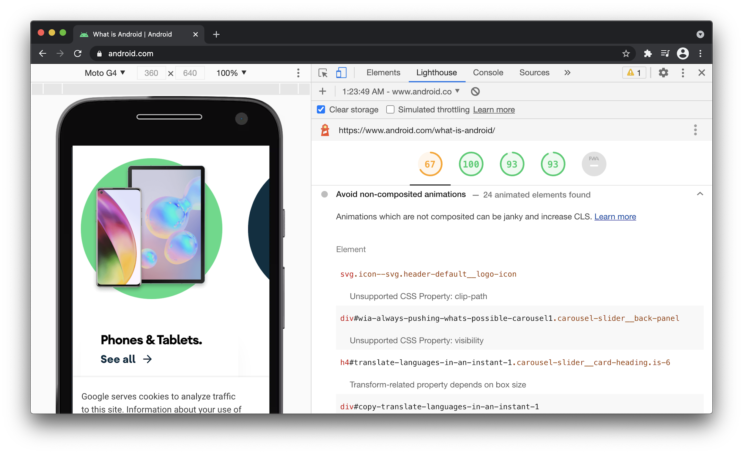 avoid non-composited animations