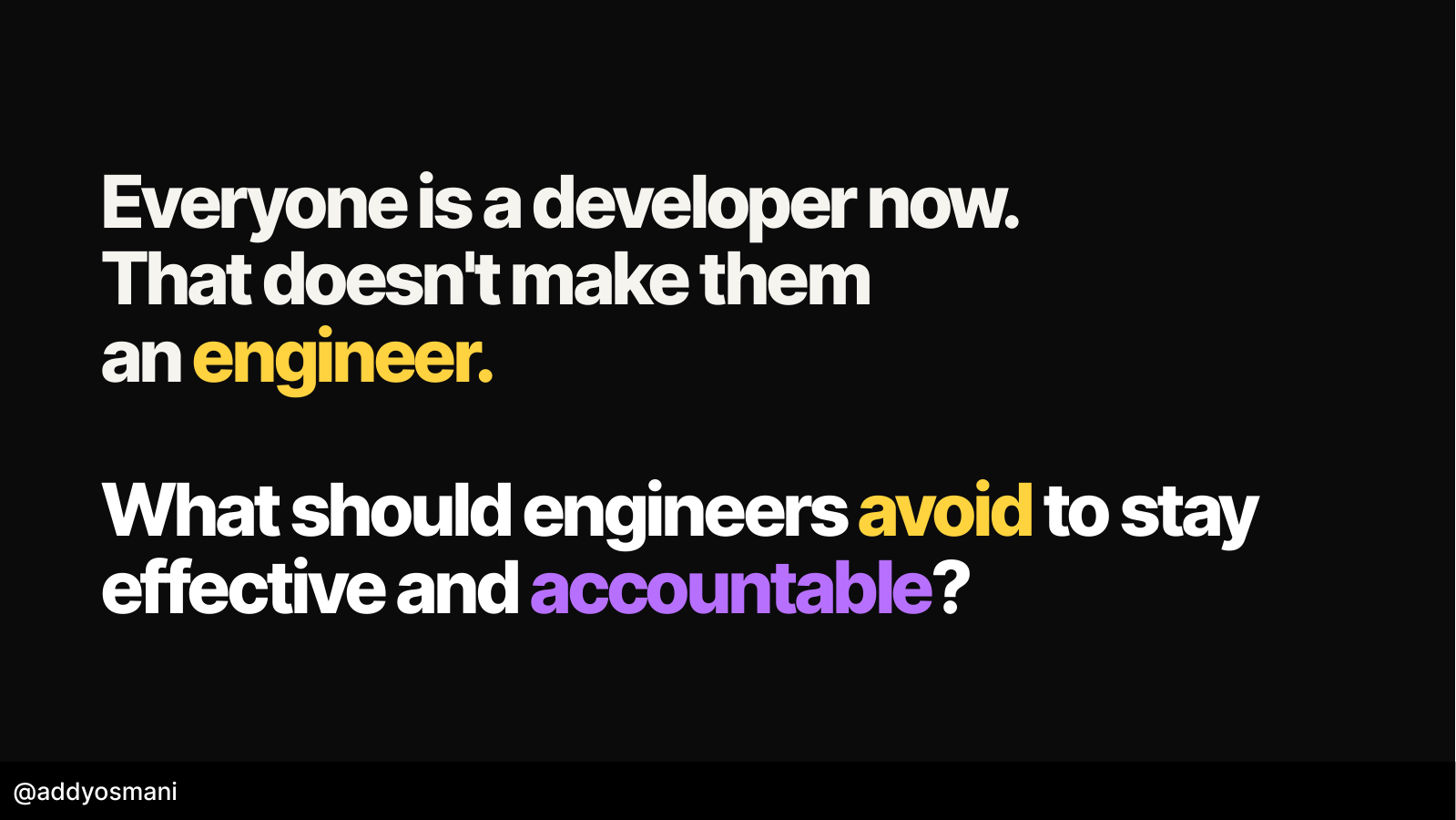 Everyone is a developer now.