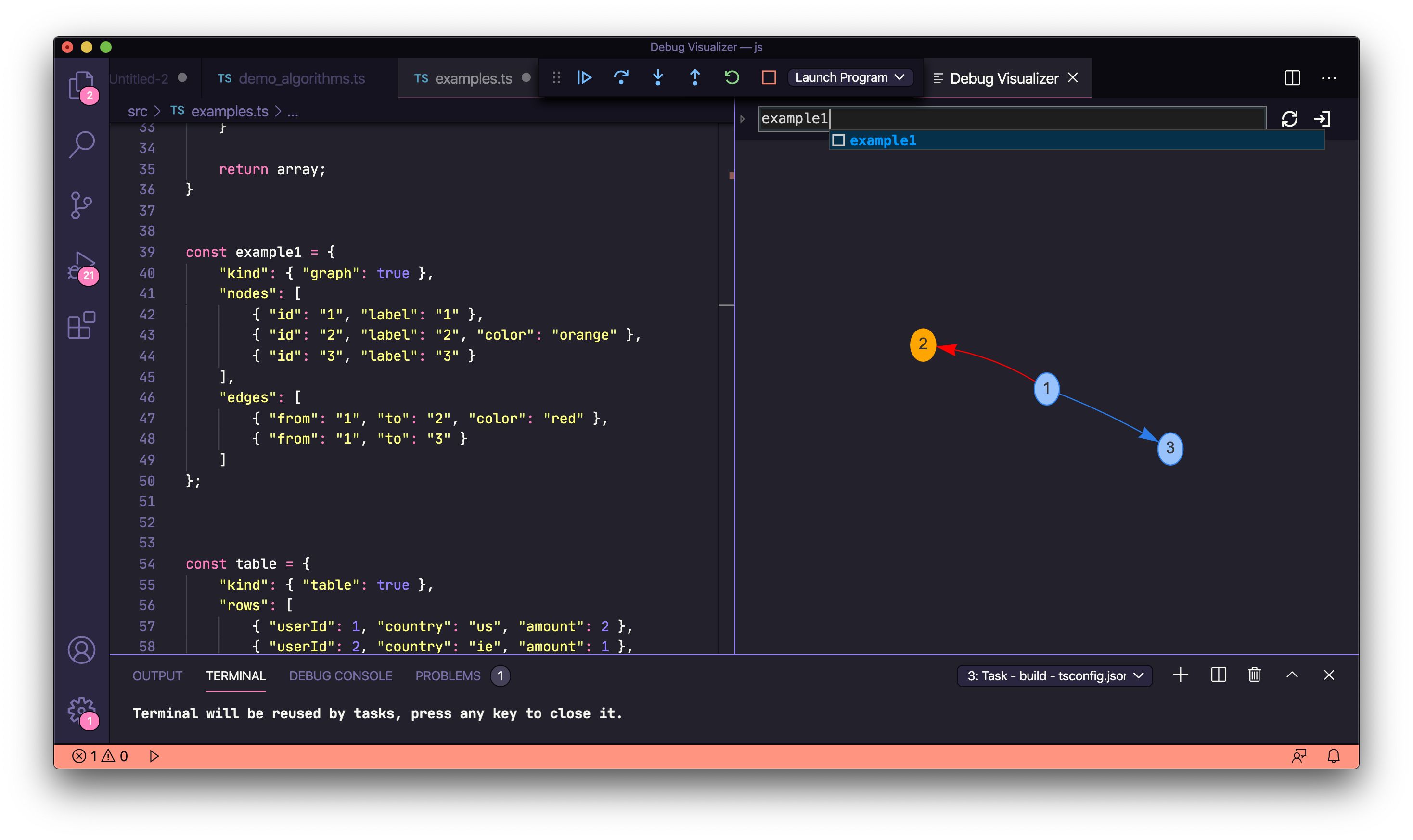 visualize data structures